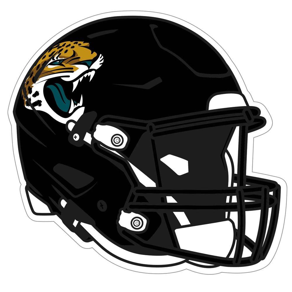 Jacksonville Jaguars Helmet Auto Decal - Jacksonville Jaguars