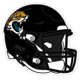 Jacksonville Jaguars Helmet Auto Decal - Jacksonville Jaguars