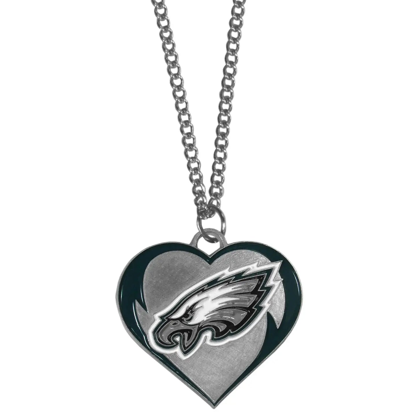 Philadelphia Eagles Heart Necklace - Philadelphia Eagles - Flyclothing LLC