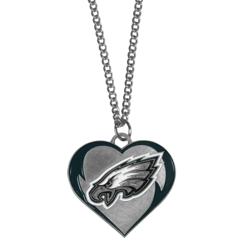 Philadelphia Eagles Heart Necklace - Philadelphia Eagles - Flyclothing LLC