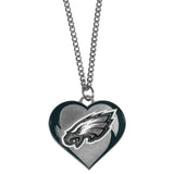Philadelphia Eagles Heart Necklace - Philadelphia Eagles - Flyclothing LLC