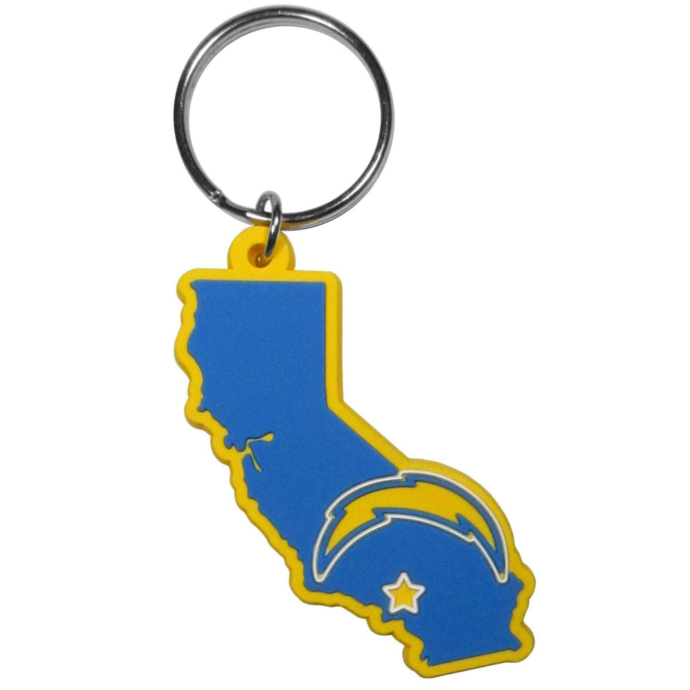 Los Angeles Chargers Home State Flexi Key Chain - Los Angeles Chargers - Flyclothing LLC