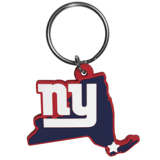 New York Giants Home State Flexi Key Chain - New York Giants - Flyclothing LLC