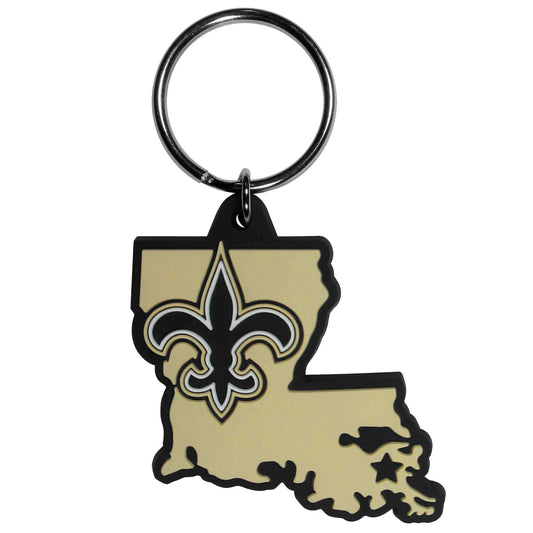 New Orleans Saints Home State Flexi Key Chain - New Orleans Saints - Flyclothing LLC