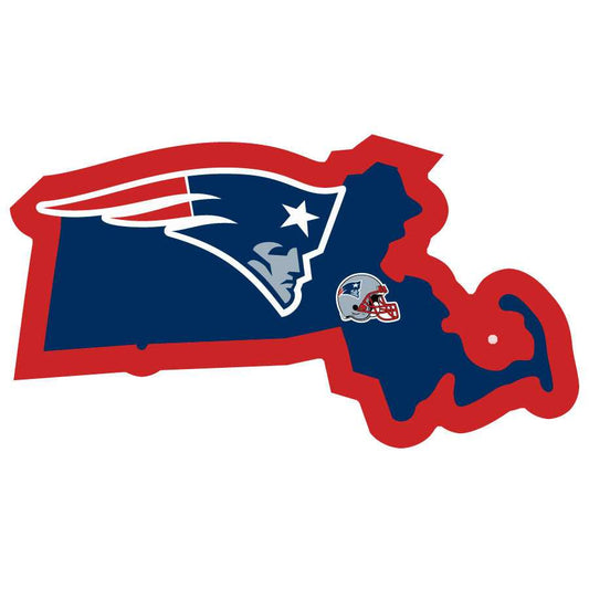 New England Patriots Home State Decal - New England Patriots - Flyclothing LLC