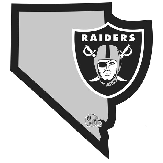 Las Vegas Raiders Home State Decal - Las Vegas Raiders - Flyclothing LLC