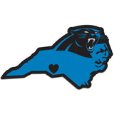 Carolina Panthers Home State Decal - Carolina Panthers - Flyclothing LLC
