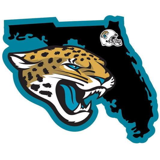 Jacksonville Jaguars Home State Decal - Jacksonville Jaguars - Flyclothing LLC