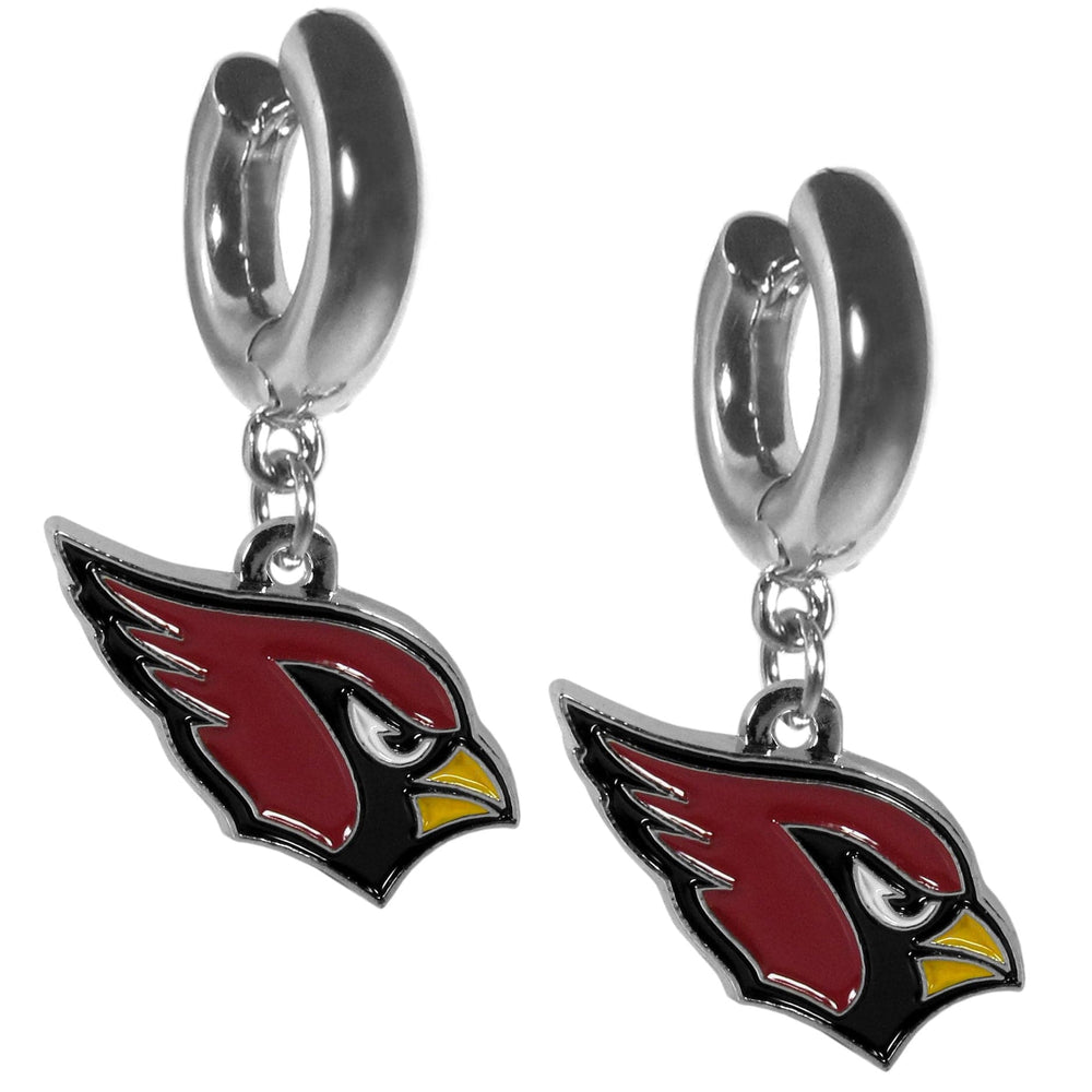 Arizona Cardinals Huggie Hoop Earrings - Arizona Cardinals