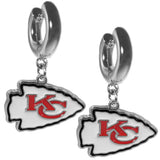 Kansas City Chiefs Huggie Hoop Earrings - Kansas City Chiefs