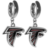 Atlanta Falcons Huggie Hoop Earrings - Atlanta Falcons