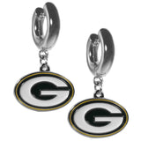 Green Bay Packers Huggie Hoop Earrings - Green Bay Packers