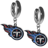 Tennessee Titans Huggie Hoop Earrings - Tennessee Titans