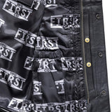 FMCo Men's Signature Leather Vest - First Manufacturing Company - Flyclothing LLC