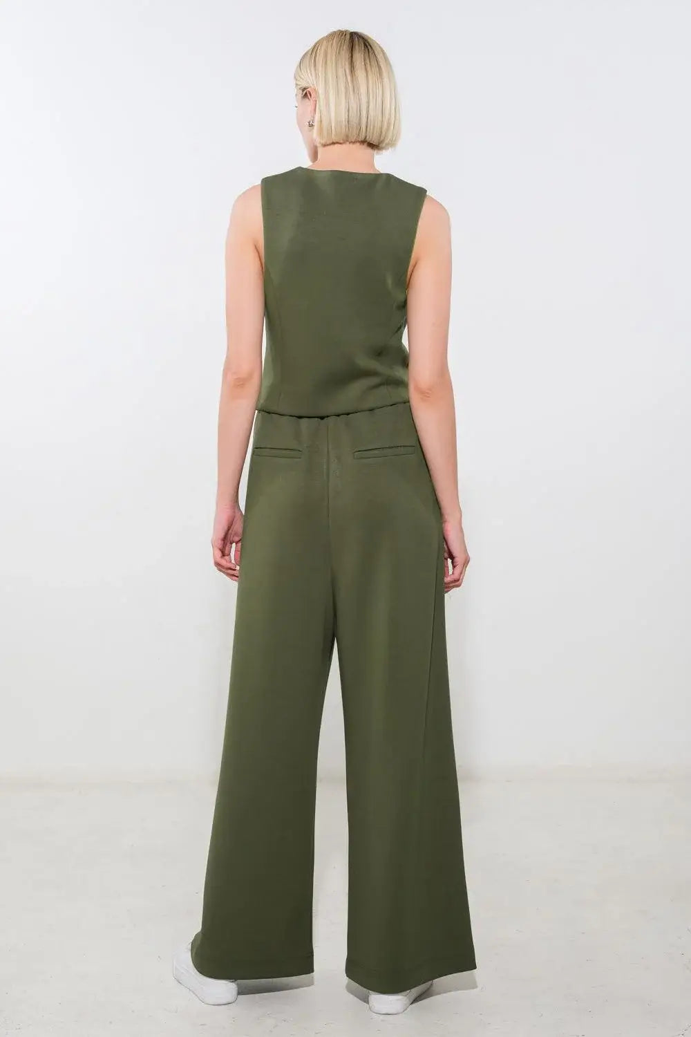 CALL MY LOVELY PONTI VEST - Flying Tomato - Flyclothing LLC