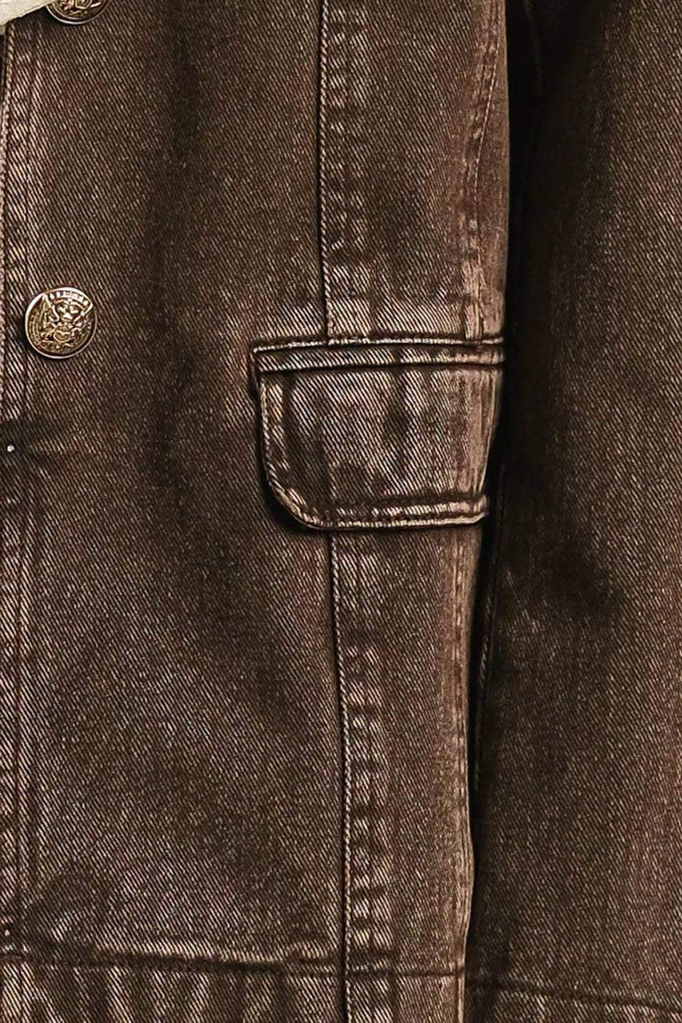 DARING CONFIDENCE DENIM BLAZER - Flying Tomato - Flyclothing LLC