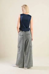 FOREVER CONNECTED WOVEN VEST - Flying Tomato - Flyclothing LLC