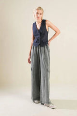 FOREVER CONNECTED WOVEN VEST - Flying Tomato - Flyclothing LLC