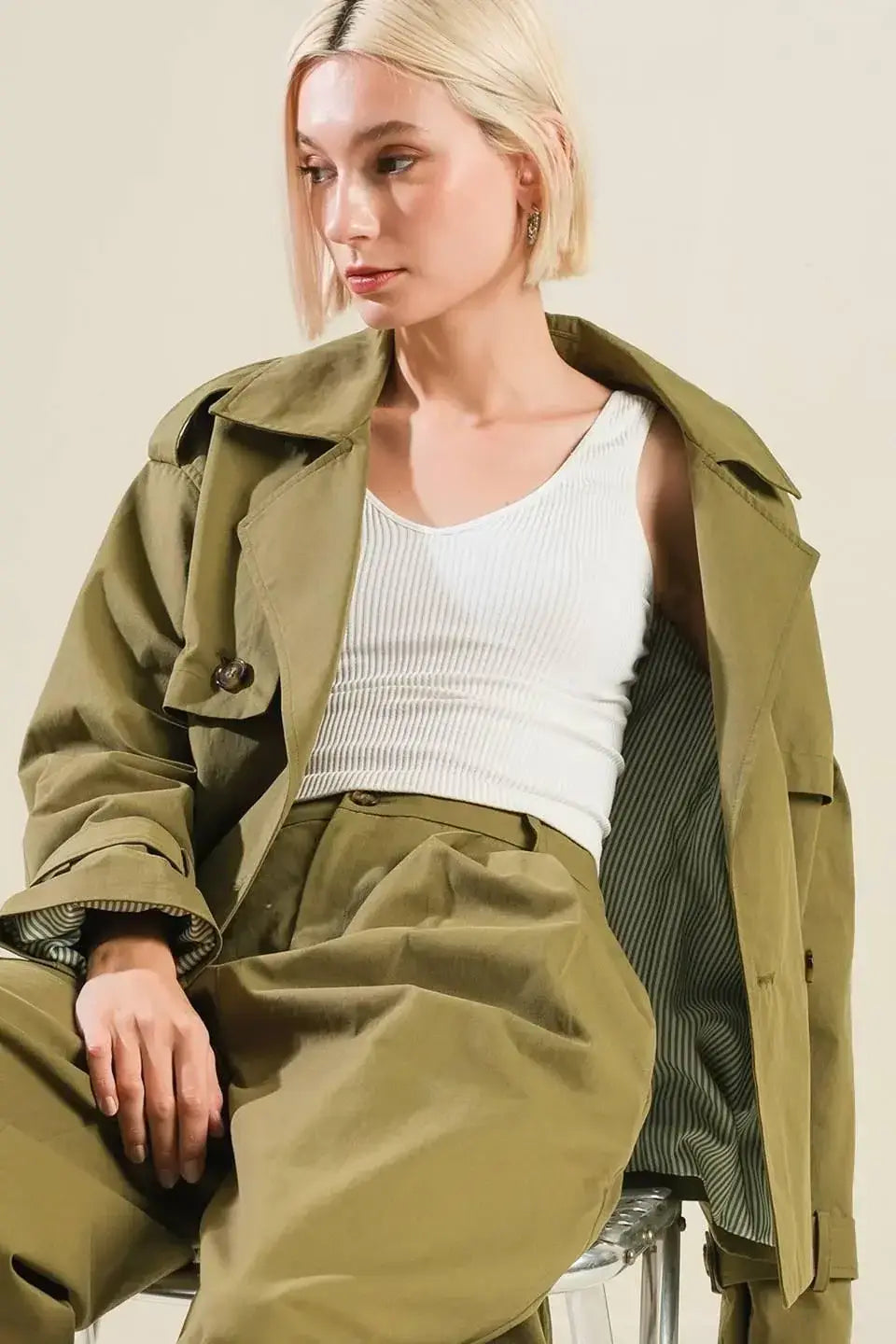 HIDDEN REFLECTIONS WOVEN JACKET - Flying Tomato - Flyclothing LLC