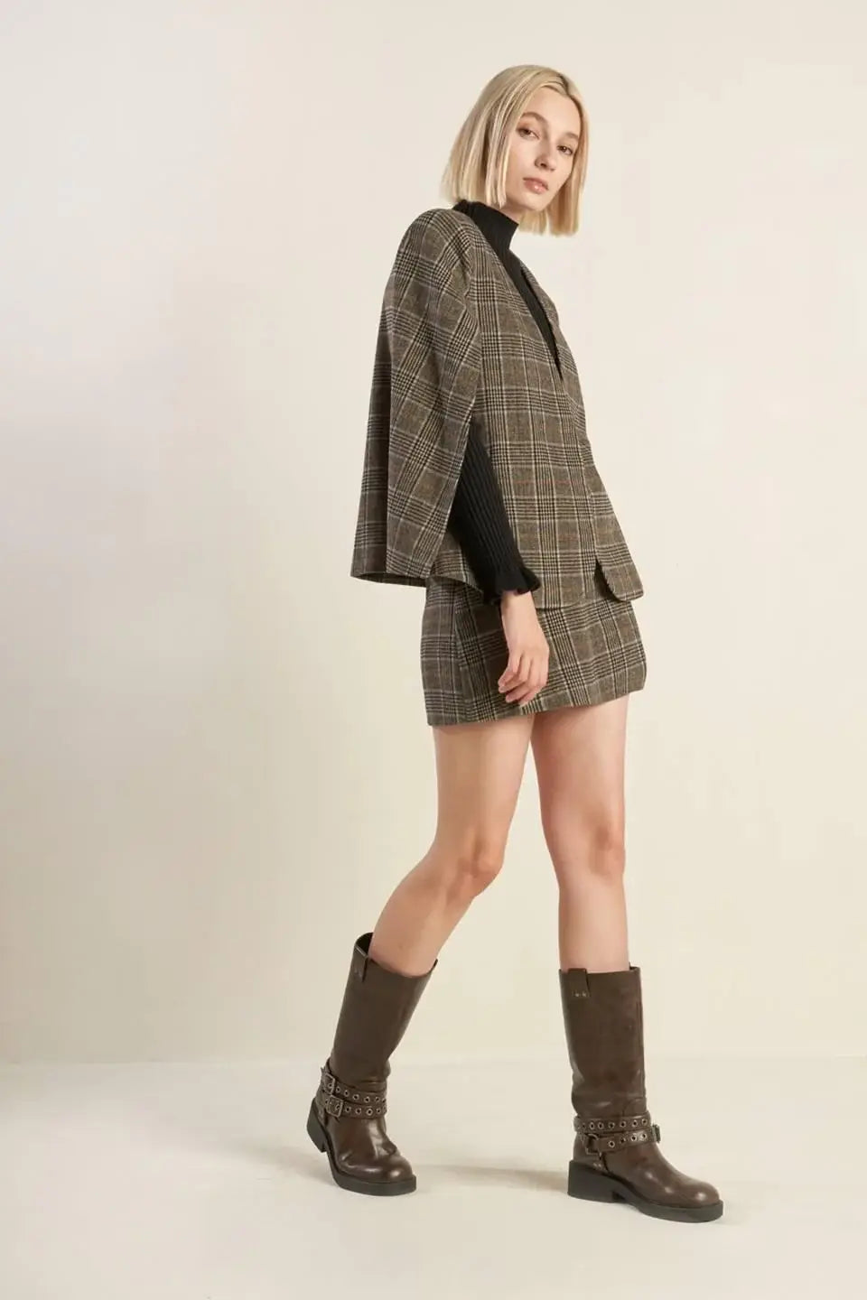 ETERNAL DEVOTION WOOLEN CAPELET - Flying Tomato - Flyclothing LLC
