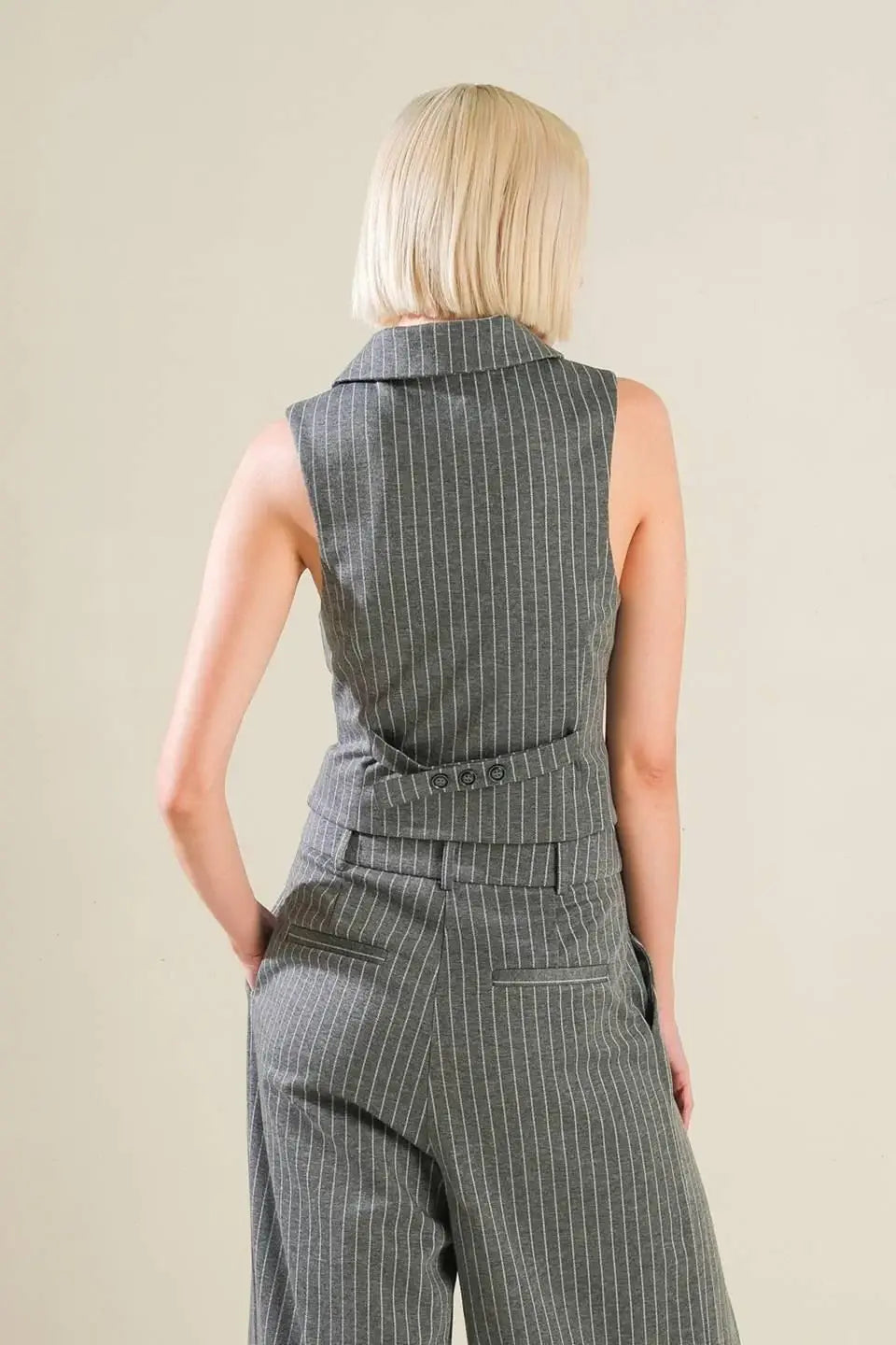 WANNA BE LOVED WOVEN VEST - Flying Tomato - Flyclothing LLC