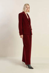 COY CHARM VELVET BLAZER - Flying Tomato - Flyclothing LLC