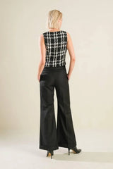 WHEN I'M WITH YOU TWEED VEST - Flying Tomato - Flyclothing LLC