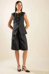 SEE WHAT HAPPENS WOVEN VEST - Flying Tomato - Flyclothing LLC