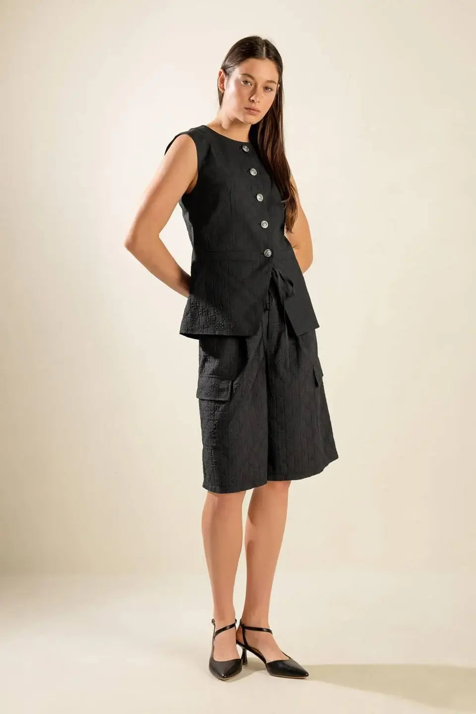 SEE WHAT HAPPENS WOVEN VEST - Flying Tomato - Flyclothing LLC
