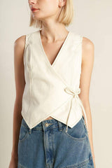 WATCHING THE WIND WOVEN VEST - Flying Tomato - Flyclothing LLC
