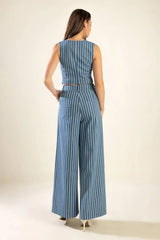 FRAMES OF BLISS WOVEN VEST - Flying Tomato - Flyclothing LLC