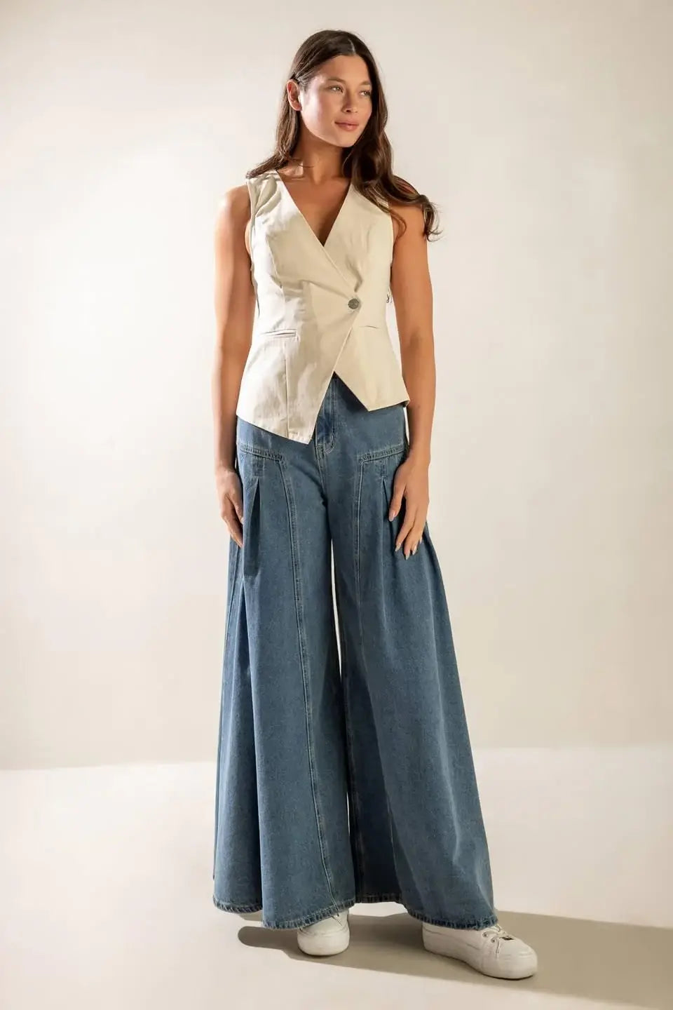 UNDENIABLE GROWTH WOVEN VEST - Flying Tomato - Flyclothing LLC