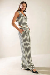 IN THE QUIET SHADE WOVEN VEST - Flying Tomato - Flyclothing LLC