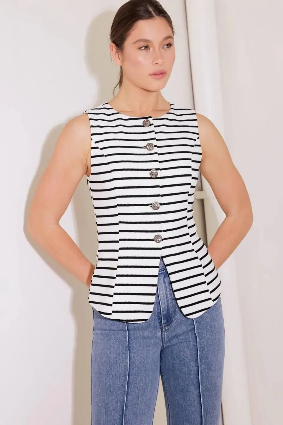 WILDFLOWER WANDER WOVEN VEST - Flying Tomato - Flyclothing LLC