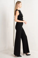 GLOSSY GLAM WOVEN VEST - Flying Tomato - Flyclothing LLC
