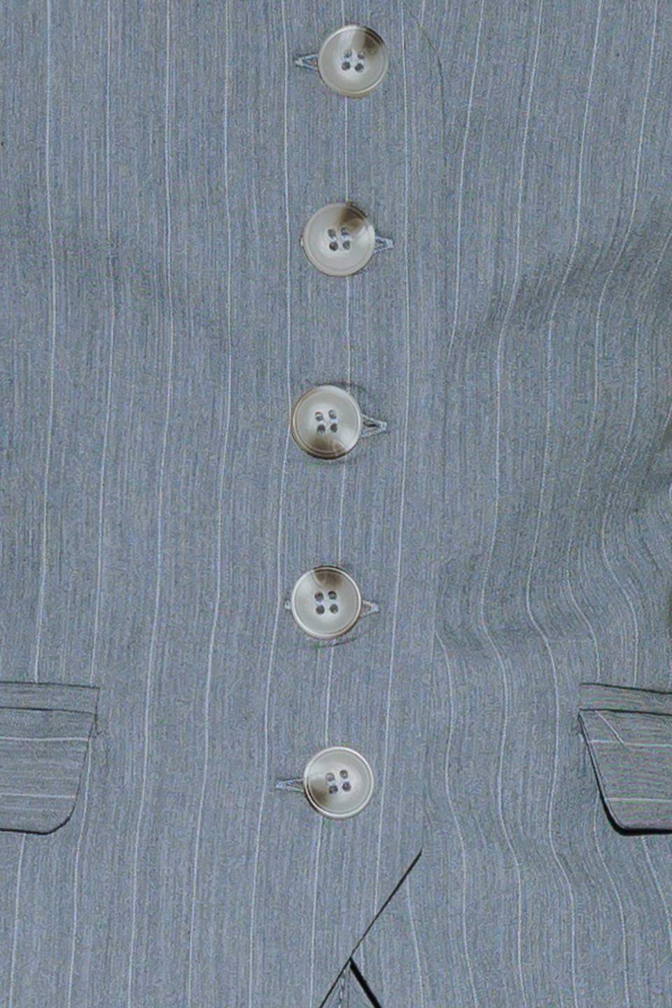 SMILE BRIGHT IN GREY WOVEN VEST - Flying Tomato - Flyclothing LLC
