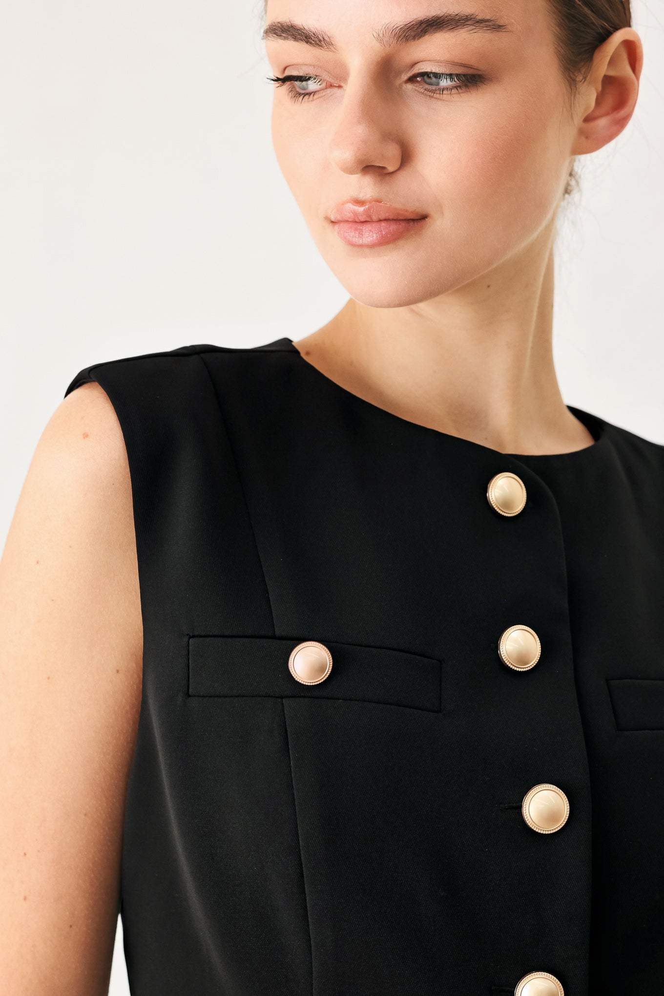 MODERN EDGE WOVEN VEST - Flying Tomato - Flyclothing LLC