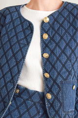 MODERNLUXE QUILTED WOVEN JACKET - Flying Tomato - Flyclothing LLC