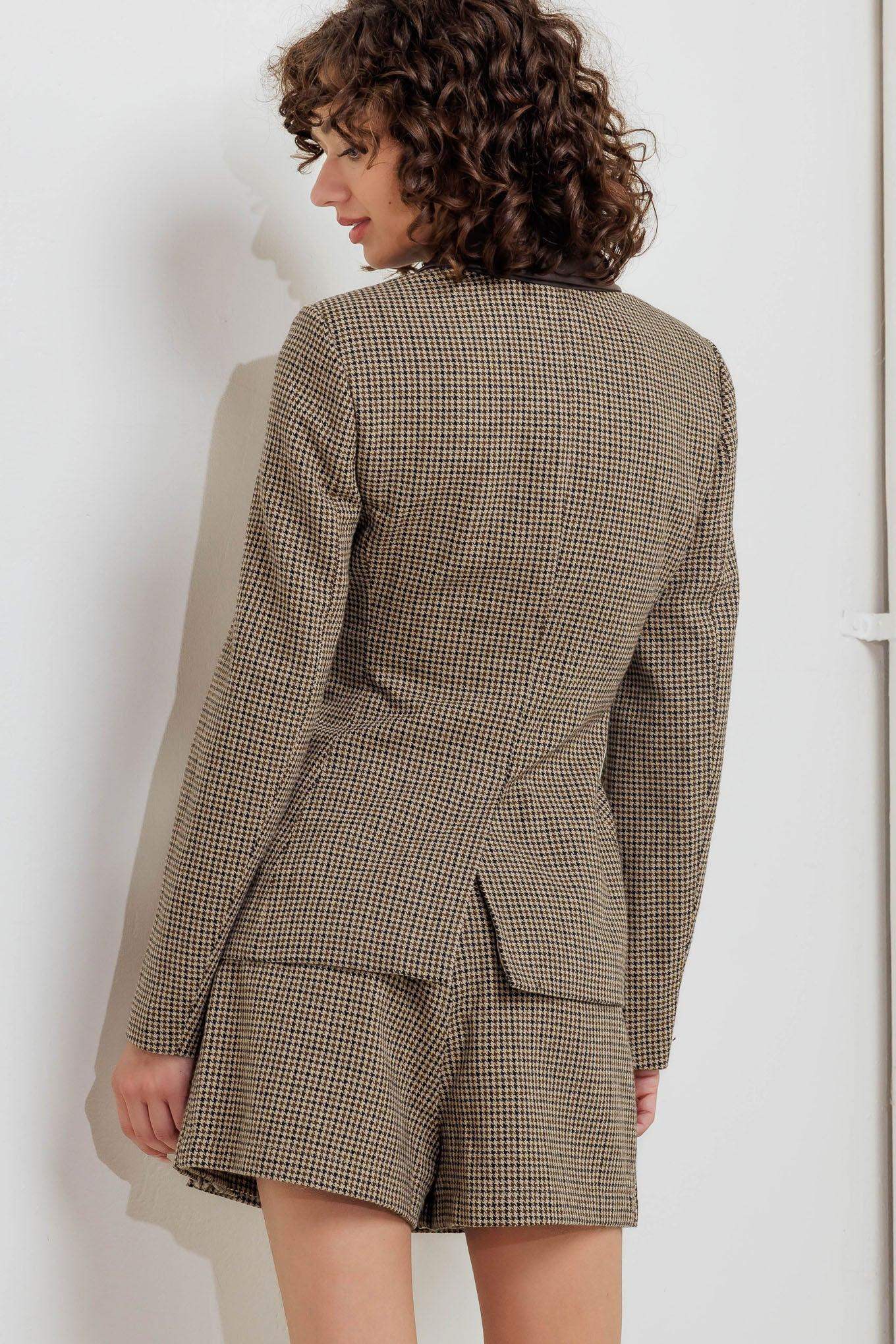 PREPPY EDGE WOVEN JACKET - Flying Tomato - Flyclothing LLC