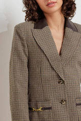 PREPPY EDGE WOVEN JACKET - Flying Tomato - Flyclothing LLC