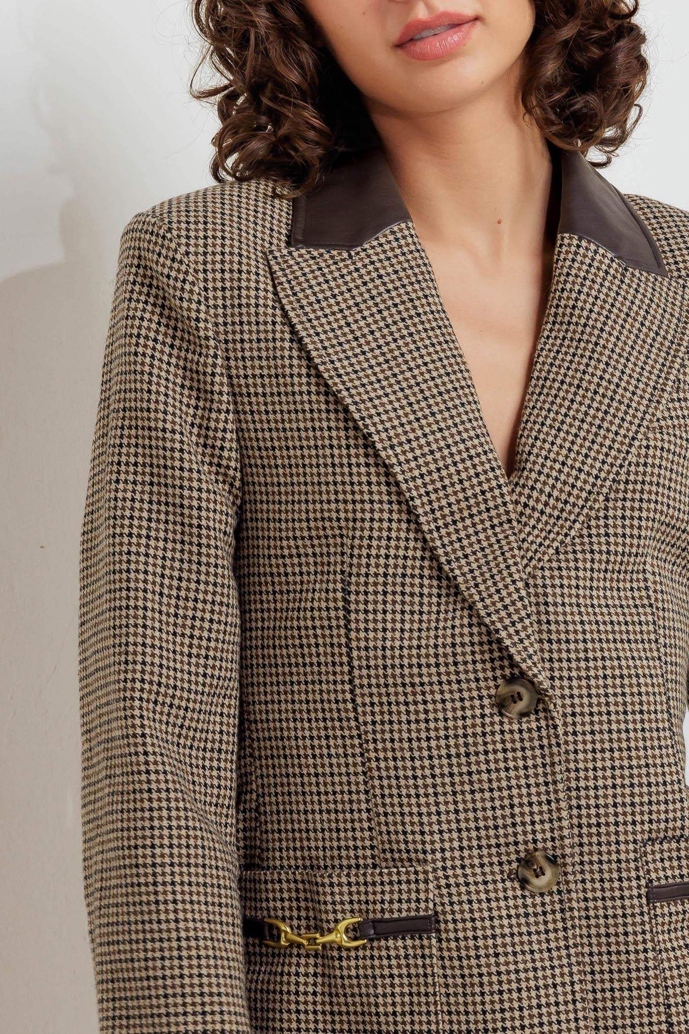 PREPPY EDGE WOVEN JACKET - Flying Tomato - Flyclothing LLC