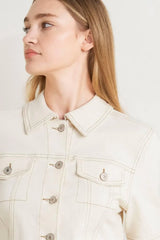 MODERN NEUTRAL TWILL JACKET - Flying Tomato - Flyclothing LLC