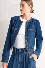 HERITAGE TWIST DENIM JACKET - Flying Tomato - Flyclothing LLC