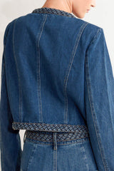 HERITAGE TWIST DENIM JACKET - Flying Tomato - Flyclothing LLC