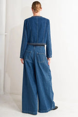 HERITAGE TWIST DENIM JACKET - Flying Tomato - Flyclothing LLC