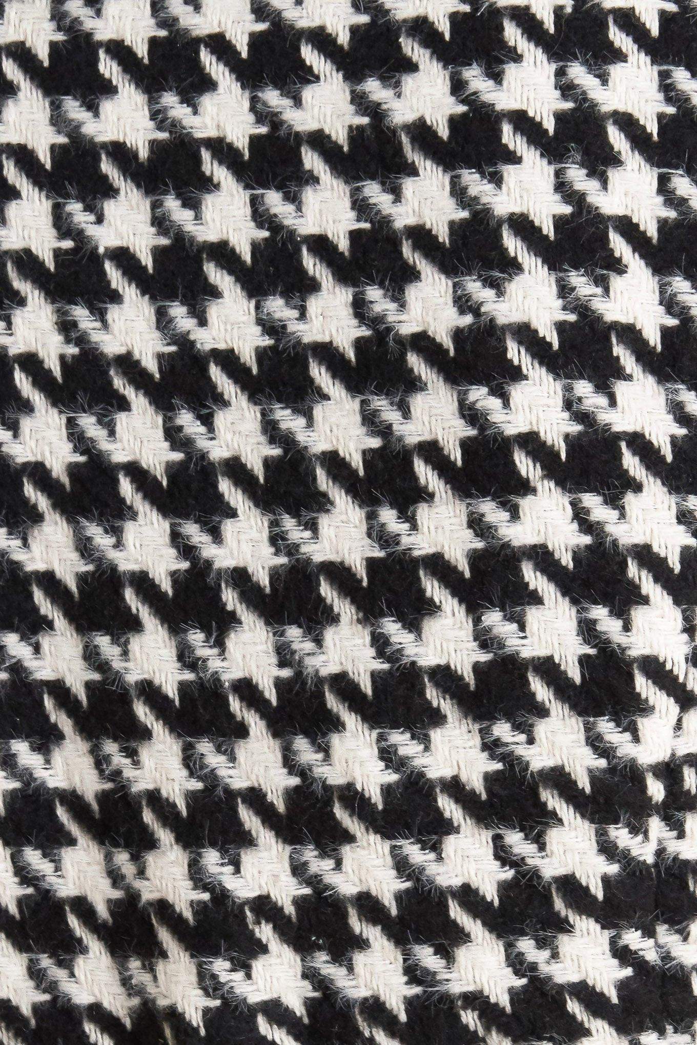 METRO ICON WOVEN HOUNDSTOOTH VEST - Flying Tomato - Flyclothing LLC
