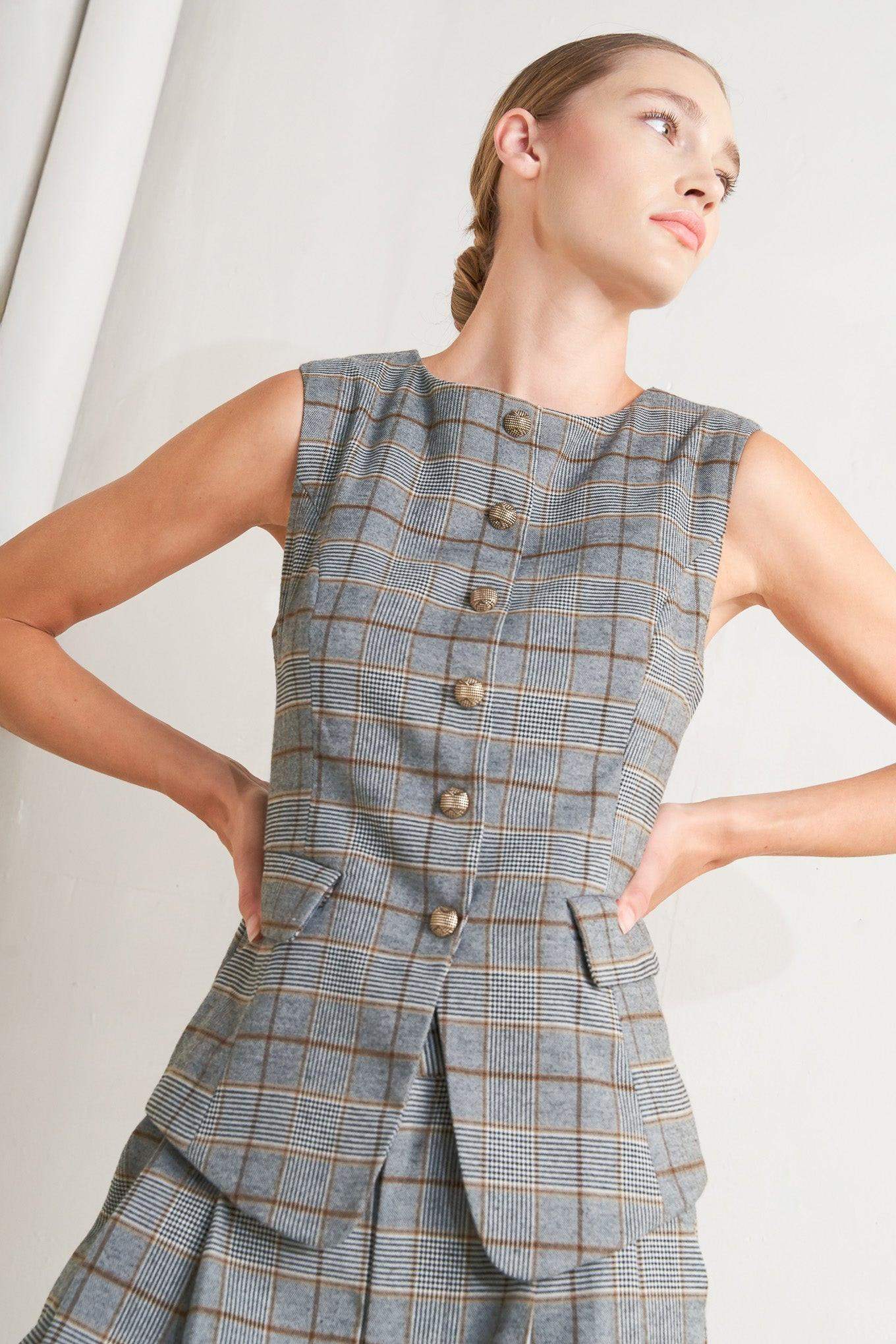 NEW AGE WOVEN VEST - Flying Tomato - Flyclothing LLC