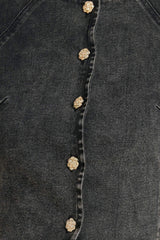 ELEGANT EVERYDAY LOOK DENIM JACKET - Flying Tomato - Flyclothing LLC