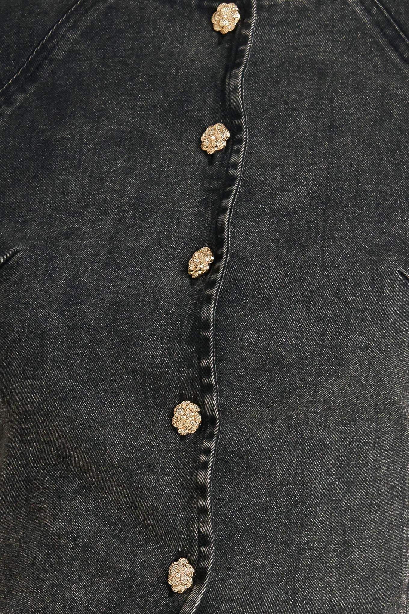 ELEGANT EVERYDAY LOOK DENIM JACKET - Flying Tomato - Flyclothing LLC