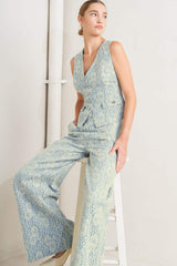 EASY ELEGANCE WOVEN LACE VEST - Flying Tomato - Flyclothing LLC